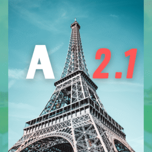 Niveau A2.1 - General French for Adults
